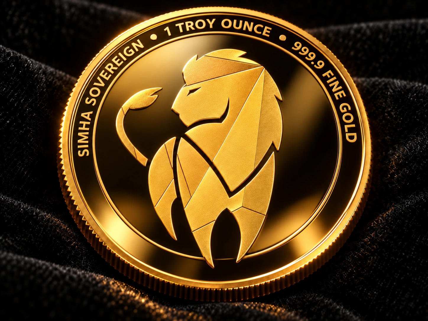 Simha Sovereign 1oz Gold Coin